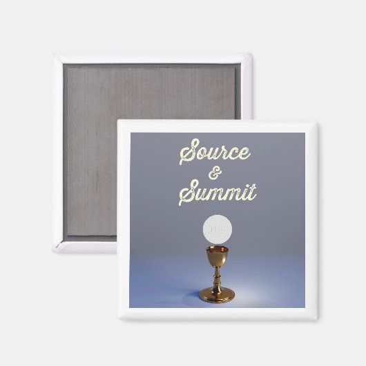 Bron en Top Gezegeld Saliment Magneet (Voorkant / Achterkant)