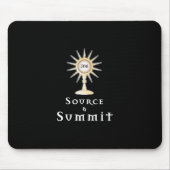 Bron en Top: Heilige Eucharistisch Muismat (Voorkant)