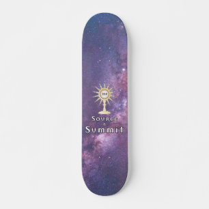 Bron en Top: het Heilige Eucharistische Skateboard