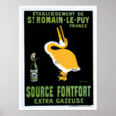 Bron: Fontfort Champagne  Drink en kunst Poster (Voorkant)