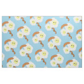 Bron: Novelty Fried Eggs Sause Bacon Fun Print Stof (Fat Quarter)