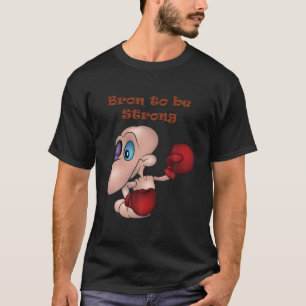 Bron: Sterke boxer boxer boxing boxing handschoene T-shirt