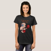 Bron: Sterke boxer boxer boxing boxing handschoene T-shirt (Voorkant volledig)