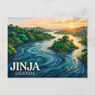 Bron van de Nijl Oeganda Briefkaart