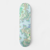 bronbloemen fractale skateboard (Voorkant)
