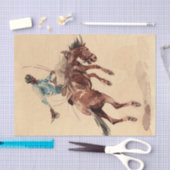 Bronc Rider 2 door Edward Borein Tissuepapier (Craft)