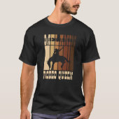 Bronc Riding Melanin Rodeo T-shirt (Voorkant)