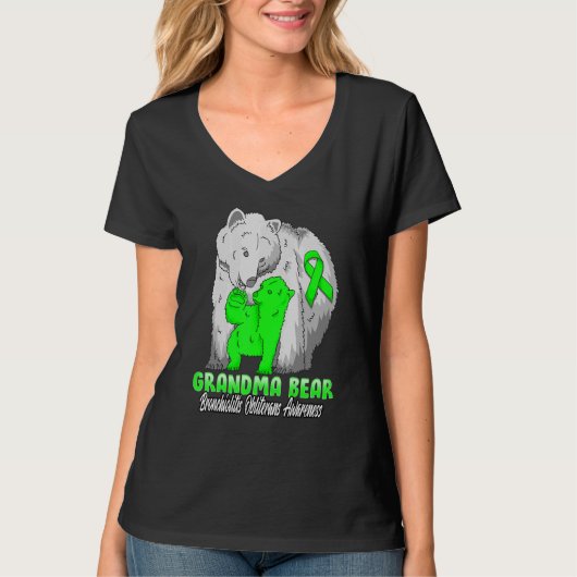 Bronchiolitis Obliterans Kinderbewustwording Oma B T-shirt (Voorkant)