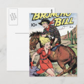 Broncho Bill Briefkaart (Voorkant / Achterkant)