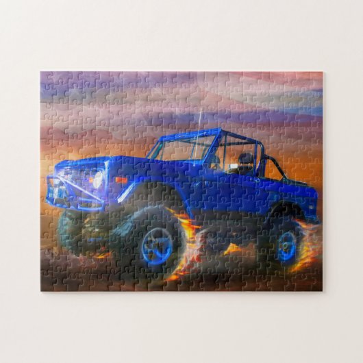 Bronco 4X4 UIT WEGRAGER Legpuzzel (Horizontaal)