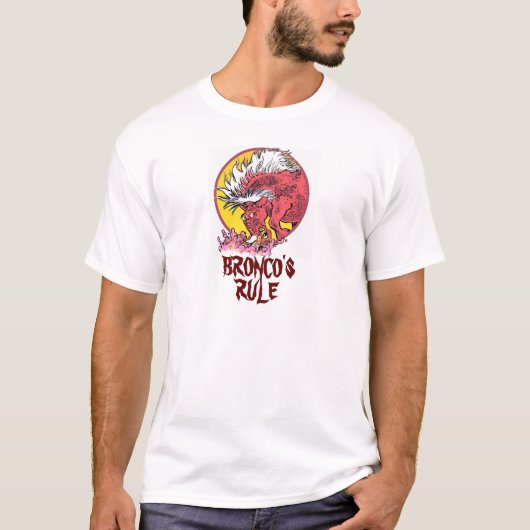 BRONCO BIRTHDAY BASH T-SHIRT (Voorkant)