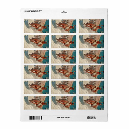 Bronco Buster, 1906, ingediend door Newell Convers Etiket (Full Sheet)