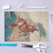 Bronco Buster door Newell Convers Wyeth Tissuepapier (Craft)