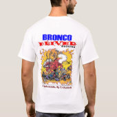 Bronco Driver Magazine Broncosaurus T-shirt (Achterkant)