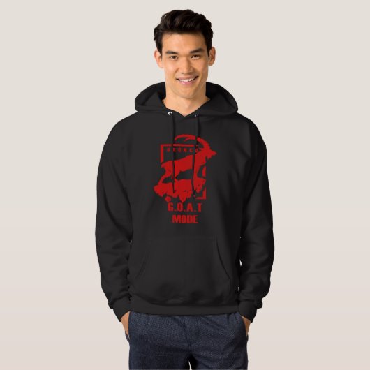 BRONCO G O A MODE HOODIE (Voorkant volledig)