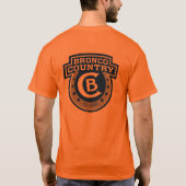 Bronco Land Oranje T-Shirt (Achterkant)
