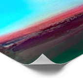 Bronco Rainbow Unicorn Poster (Hoek)