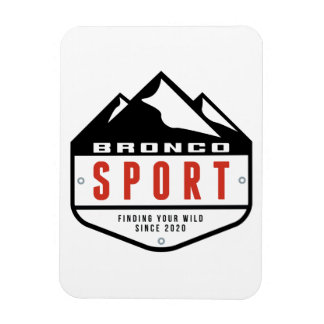 Bronco Sport forum shield logo nr. 2 Magneet