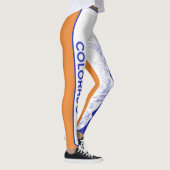 Bronco Theme Label 90 graden volledig aftapcentrum Leggings (Rechts)