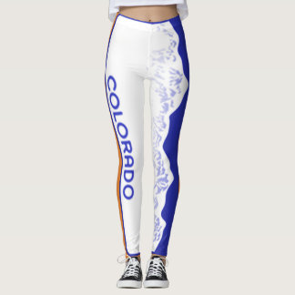 Bronco Theme Label 90 graden volledig aftapcentrum Leggings