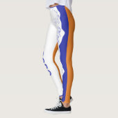Bronco Theme Label 90 graden volledig aftapcentrum Leggings (Links)
