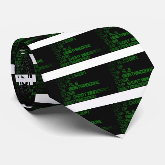 Broncode geleid 01 stropdas (Opgerold)