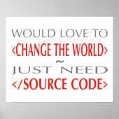 Broncode Poster (Voorkant)