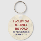 broncode sleutelhanger (Voorkant)