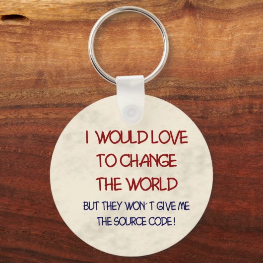 broncode sleutelhanger (Voorkant)