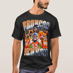 Broncos Denver Bootleg 90s  College T-shirt