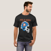 Broncos - Mile High 8 Bit T-shirt (Voorkant volledig)