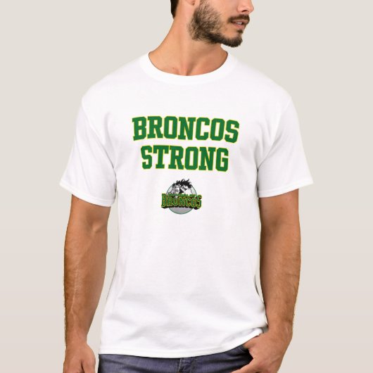 Broncos Sterke Humboldt Broncos 66 T-shirt (Voorkant)