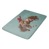  broncostrijder badmat (Gekanteld)