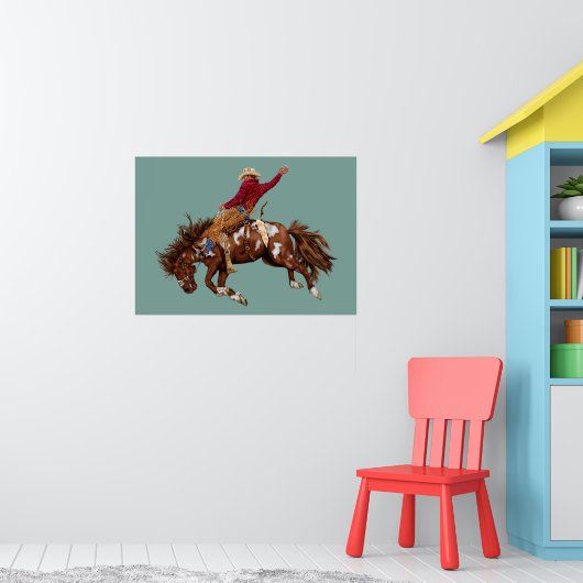  broncostrijder poster (Kinderkamer 1)