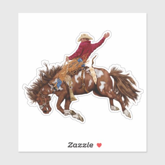 broncostrijder sticker (Vel)