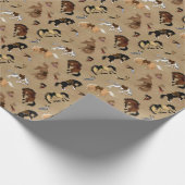 Broncs en Cowboys Cadeaupapier (Hoek)