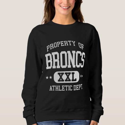 Broncs Retro Athletic Property Dept Trui (Voorkant)