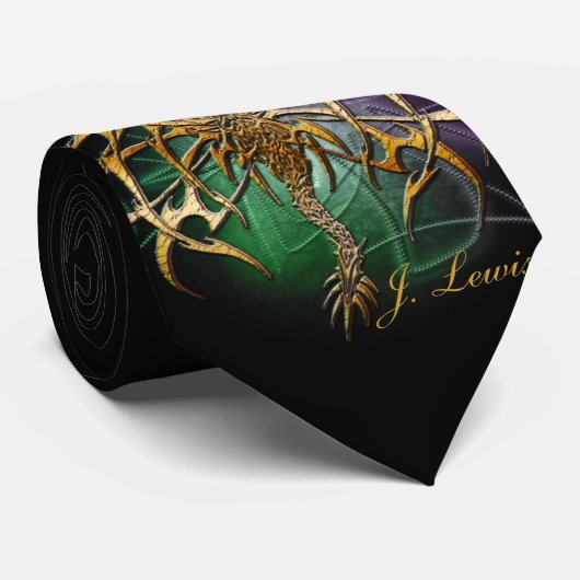 Brondraak Stropdas (Opgerold)