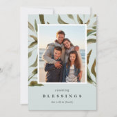 Broned Branches | Vakantieknopkaart Feestdagenkaart (Voorkant)