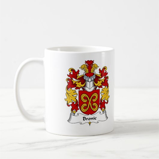 Bronic Family Crest Koffiemok (Links)