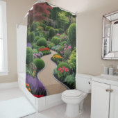 bronlandschap douchegordijn (In situ)