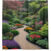 bronlandschap douchegordijn (Voorkant)