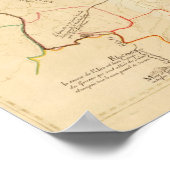 Bronnen van de Duitse rivieren Poster (Hoek)