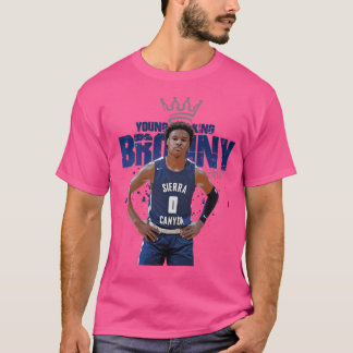Bronny James Basketbalspeler T-shirt