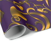 Brons 8th Wedding Jubileum Cadeaupapier (Rol Hoek)