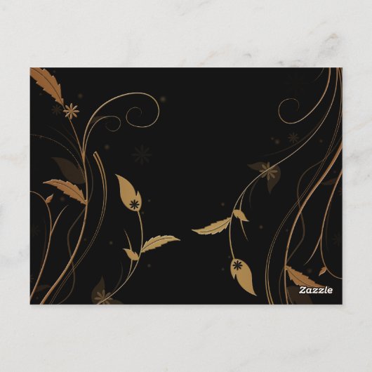 Brons Art Deco Peacock en Bloemen Tafelnummer (Achterkant)