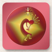 Brons en goud onderzetter (Voorkant)