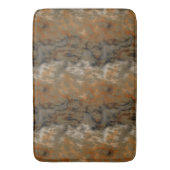 Brons en Kopermarmer Abstract Badmat (Voorkant Verticaal)