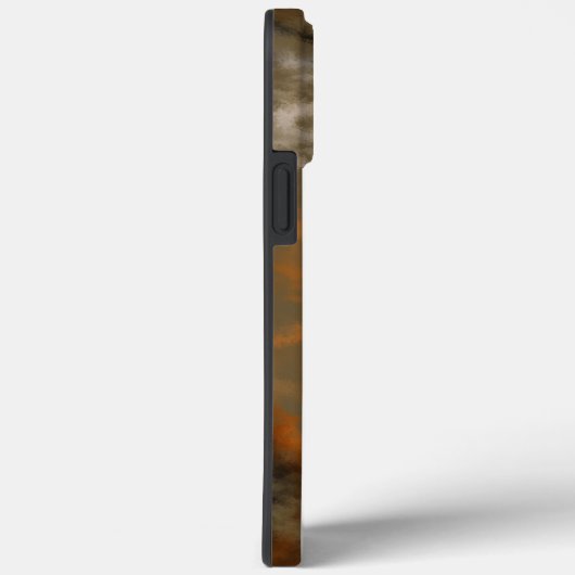 Brons en Kopermarmer Abstract Case-Mate iPhone Case (Achterkant / Rechts)