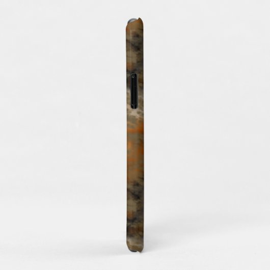 Brons en Kopermarmer Abstract Case-Mate iPhone Case (Achterkant/rechts)